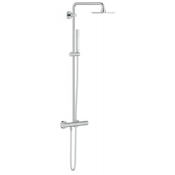 EUPHORIA Colonne de douche 45cm avec mitigeur thermostatique, Chrome (G-27932000)