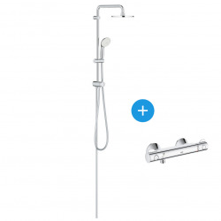 Grohtherm 800 Ensemble de douche avec mitigeur thermostatique et colonne Tempesta System 200 (33636XXX)