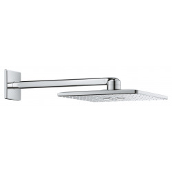 Grohtherm SmartControl Set de douche tout en 1 avec douche de tête 31cm + Douchette 1 jet, Chrome (34706000-310CUBE)