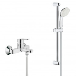 Pack BauEdge Mitigeur monocommande 1/2'' bain/douche + Ensemble de douche complet 3 jets Tempesta 100 (23334000-TEMPESTA)