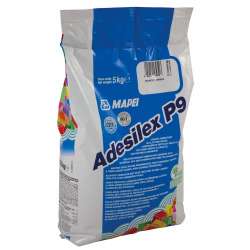 Adesilex 95 Mortier-colle pour carrelage à adhérence élevée sans glissement vertical 5kg, Blanc (ADESILEXP95B)