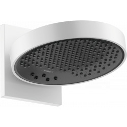 Rainfinity Douche de tête 250 3 jets EcoSmart avec connecteur mural, Blanc mat (26233700)