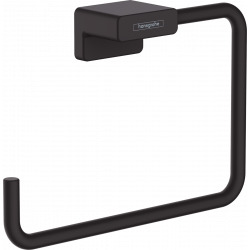 AddStoris Anneau porte-serviette fixation murale, Noir mat (41754670)