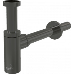 Siphon pour lavabo DN32, Gun métal (A400-GM-P)