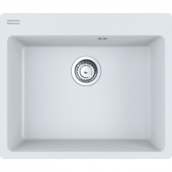 Centro Evier de cuisine 590x500mm, Blanc (CNG610-54B)