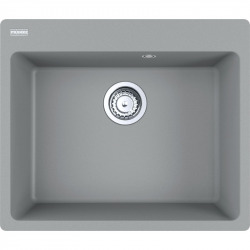 Centro Evier de cuisine 590x500mm, CNG 610-54, Gris (CNG610-54SK)