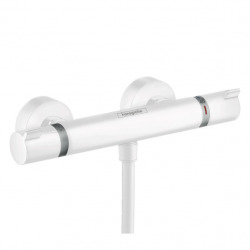 Hansgrohe Ecostat Comfort Mitigeur thermostatique douche, Blanc mat (13116700)