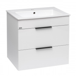 CUBE - Vanity Unit Meuble 2 tiroirs + Lavabo (H4536021763001)