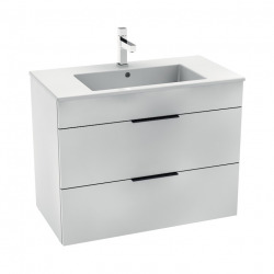 CUBE - Vanity Unit Meuble 2 tiroirs + Lavabo (H4537621763001)