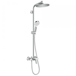 Set de douche Showerpipe Crometta S 240 1jet, mitigeur mécanique (27269000)