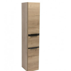 Armoire de salle de bain haute Naturel Nobia 30x158x35 cm chêne sierra gauche (NOBIAV30LDSN)