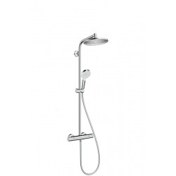 Crometta S 240 Colonne de douche 1 jet, avec Mitigeur thermostatique, Chrome (HG-27267000)