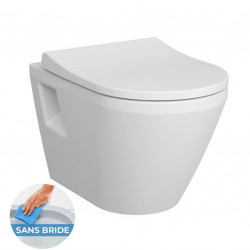 Integra WC sans bride avec abattant softclose (7062-003-6288)