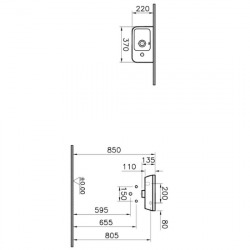 Integra Lave main 37x22 cm (7091-003-0029)