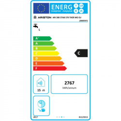 Initio Chauffe-eau électrique verticale 56x101cm, capacité 150L, Blanc  (3000326)