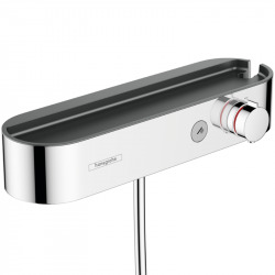 ShowerTablet Select Mitigeur Thermostatique douche 400 avec tablette, Chrome (24360000)