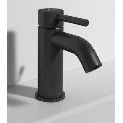 Mitigeur lavabo CERALINE noir avec tirette (BC193XG)