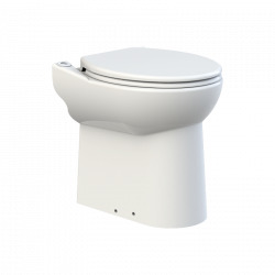 Sanicompact 43 éco+ WC compact avec pompe sanitaire, silencieux, Blanc (C43STD)