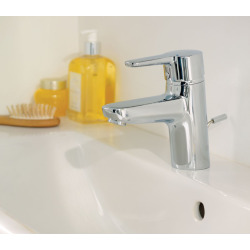 Connect Blue Mitigeur lavabo monotrou, Chrome (B0176AA)