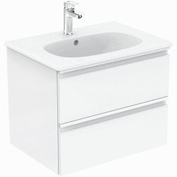 TESI Meuble pour lavabo 60 x 44 x (H) 49 cm Couleur voil de bleu mat (T0050WI)