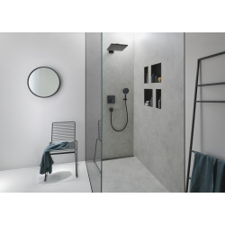 Hansgrohe Isiflex Flexible de douche 125 cm, Noir mat (28272670)