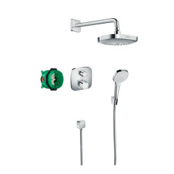 Hansgrohe Pack encastré Design ShowerSet Croma Select E / Ecostat E (27294000)