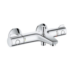 Set Mitigeur Thermostatique  Bain Douche + Ensemble de douche complet 2 jets Tempesta 100 (34569000-TEMPESTA4)