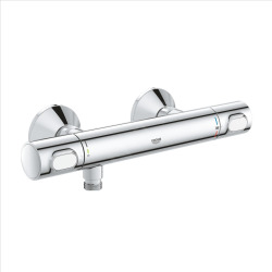 Set Mitigeur Thermostatique de Douche + Ensemble de douche complet 2 jets Tempesta 100 (34840000-TEMPESTA90)