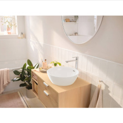 REBRIS S Mitigeur Monocommande Lavabo Taille XL, Chrome (72580000)