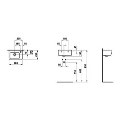 Integra Lave main 37x22 cm (7091-003-0029)