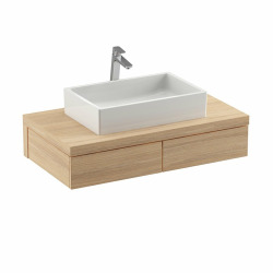 Formy Meuble de salle de bain sous Lavabo 120 x 55cm, chêne (SD1200FORMYDUB)