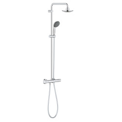 Grohe Colonne thermostatique 2 jet Ø 16 cm