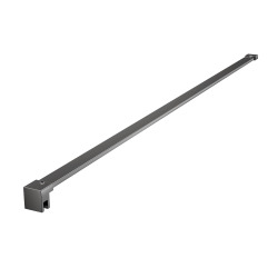 Swiss Aqua Technologies Bras de fixation 120 cm SAT Walk-in, PVD Gun metal, (SATZAV1GM)