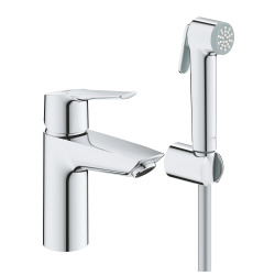 Start mitigeur de lavabo + douchette, Chrome (23123003)