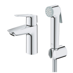 Start mitigeur de lavabo + douchette, Chrome (23123003)