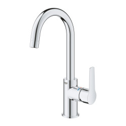 EUROSMART Mitigeur monocommande de lavabo Taille L, Chrome (23537003)