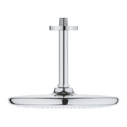 TEMPESTA 250 Ensemble de douche de tête plafond, 142mm, 1 Jet, Chrome (26664000)