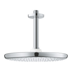 TEMPESTA 250 Ensemble de douche de tête plafond, 142mm, 1 Jet, Chrome (26664000)