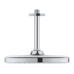 TEMPESTA 250 Ensemble de douche de tête plafond, 142mm, 1 Jet, Chrome (26664000)