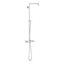 EUPHORIA SYSTEM Colonne de douche avec mitigeur thermostatique, Chrome (26241001)