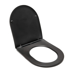 Infinitio Abattant soft-close, Noir mat (BlackInfinitio-Seat)