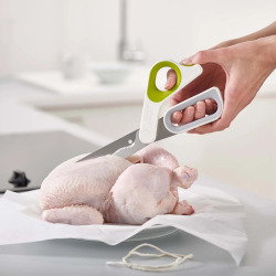 PowerGrip™ Ciseaux de cuisine avec prise de pouce intégrée, vert (10302)