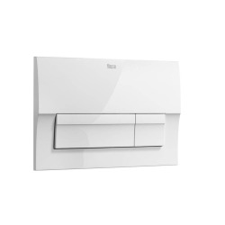 ACTIVE Plaque de commande double touche, Blanc (A8901170B0)