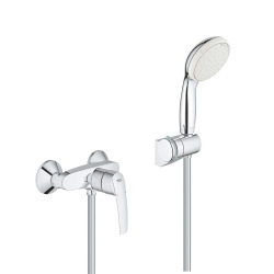 Start Mitigeur monocommande douche avec Limiteur de température, Chrome (32279001)