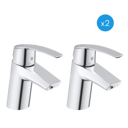 Start Mitigeur monocommande lavabo taille S avec Limiteur de température, Chrome (23918000)