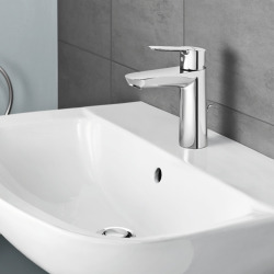 START Mitigeur Monocommande de lavabo "1/2, Avec vidage, Taille S, Chrome (23830000)