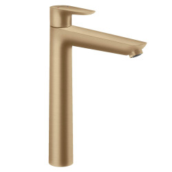 Hansgrohe Talis E 240 Mitigeur de lavabo bronze brossé, sans tirette ni vidage (71717140)