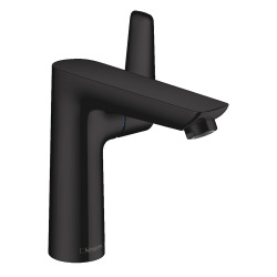 Hansgrohe Talis E Mitigeur de lavabo 150 noir mat, avec tirette et vidage ( HG-71754670)