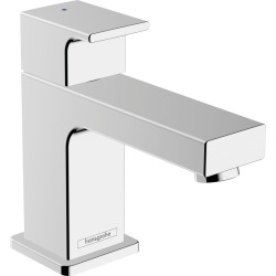 Hansgrohe Vernis Shape Robinet de lave-mains 70 eau froide sans tirette ni vidage, Chrome (71592000)