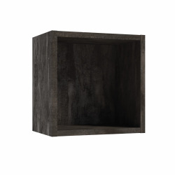 Naturel Etagère Naturel Stilla 30x30x20 cm noir (STILLAA03010)